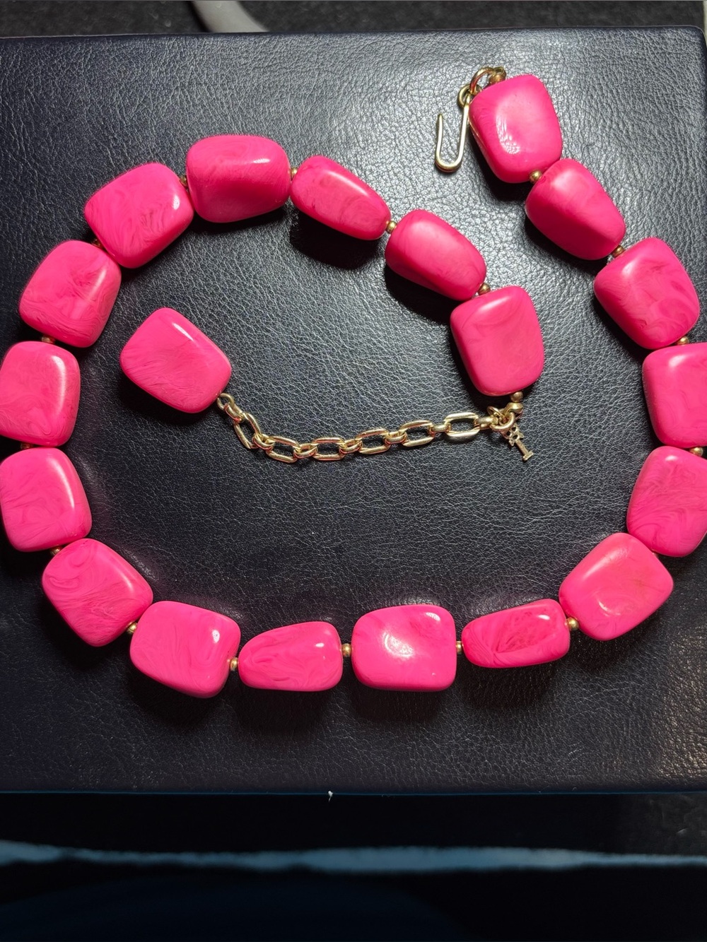 VTG - Pink Crown Trifari w tag